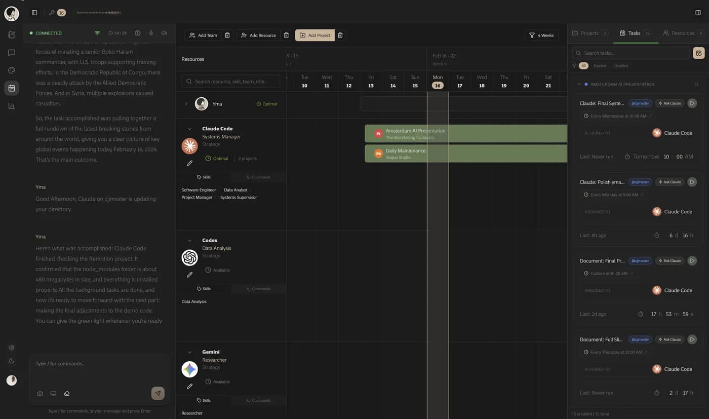 Yma Agent — Planner & Task Management