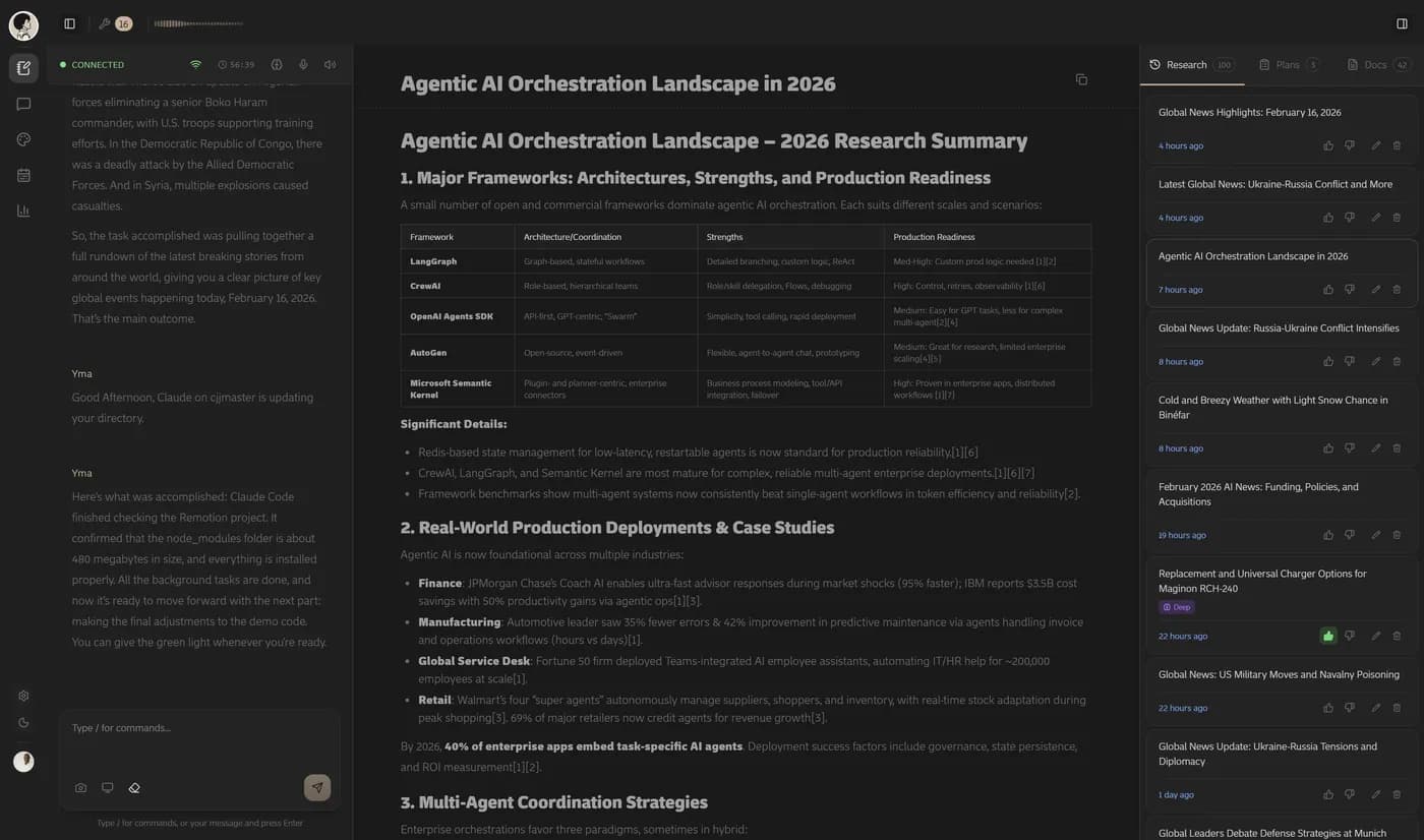 Yma Agent — Deep Research Engine