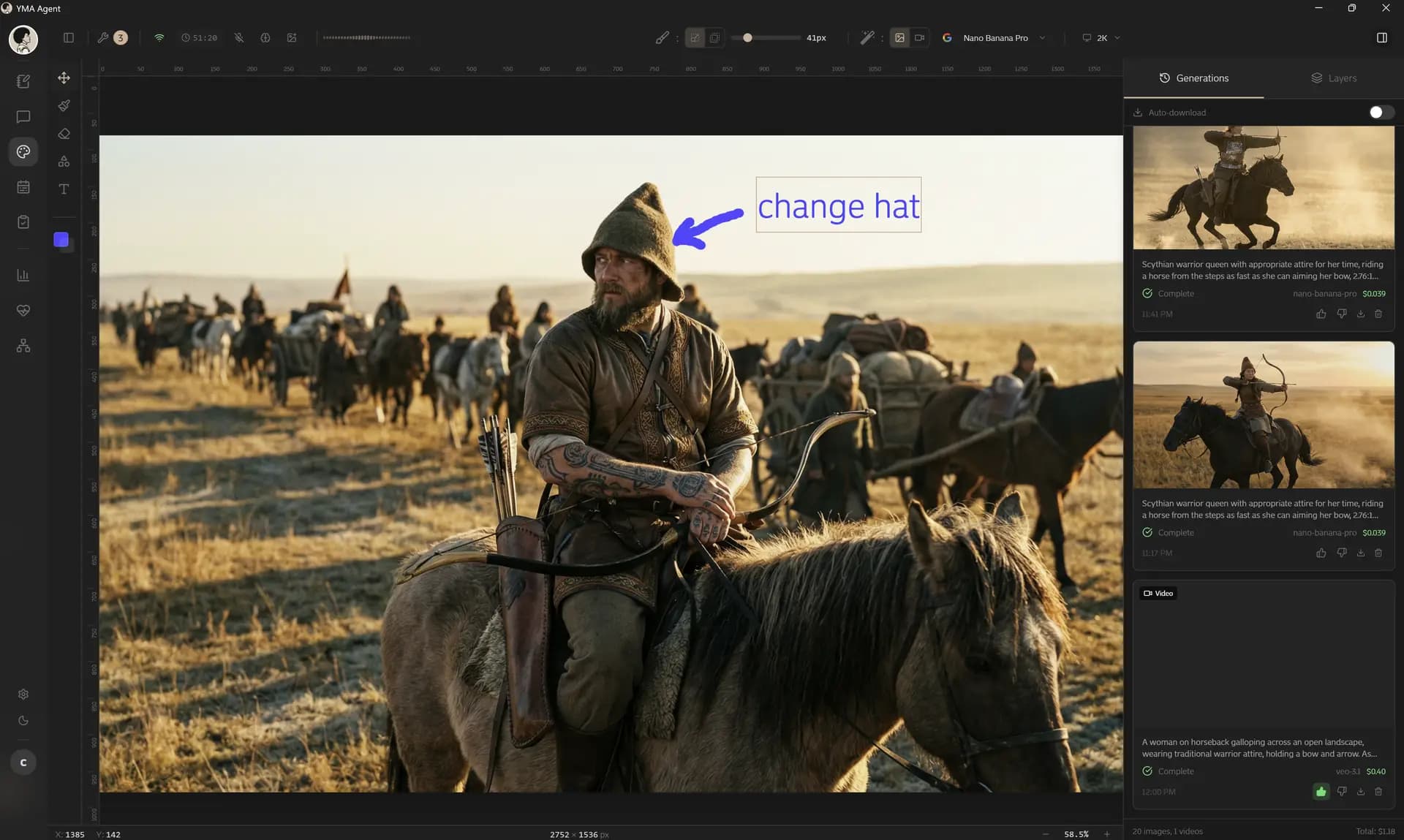 Yma Agent — Studio & Creative Workspace